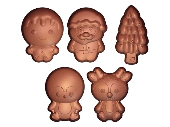 Chocolate Mould - 32 Christmas Shapes