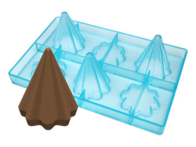 Chocolate Mould - Conical Christmas trees