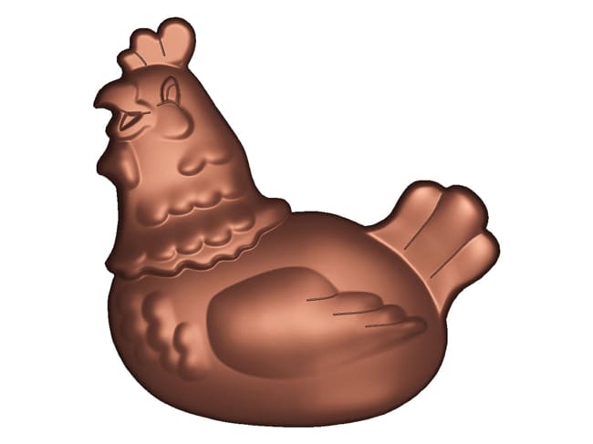 Chocolate Mould - Cute hen