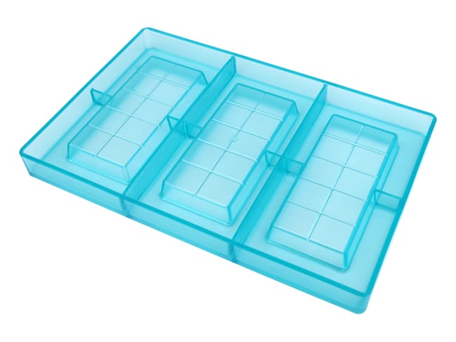 Chocolate Mould - Dubai chocolate bar - 3 tablets