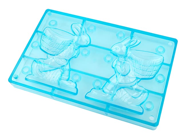 Chocolate Mould - Easter Bunny with Basket