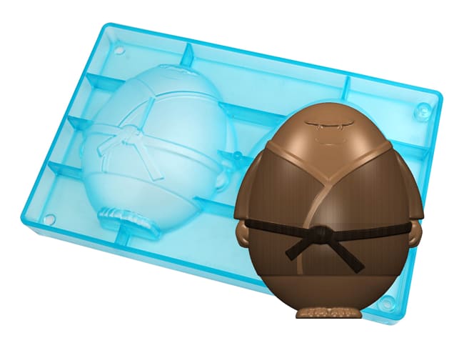 Egg Chocolate Mould - Karate jersey - L'Oeuf Maillot