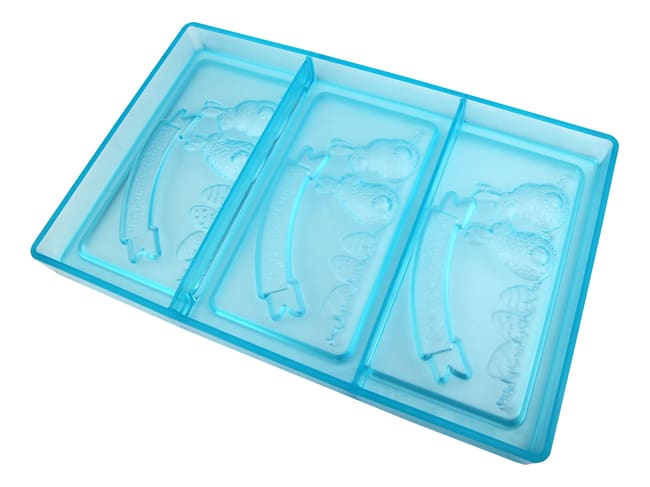 Chocolate Mould - Easter bunny - 3 tablets