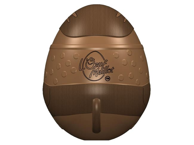 Egg Chocolate Mould - Cycling jersey - L'Oeuf Maillot