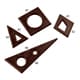 Chocolate Mould - 4 geometric shapes