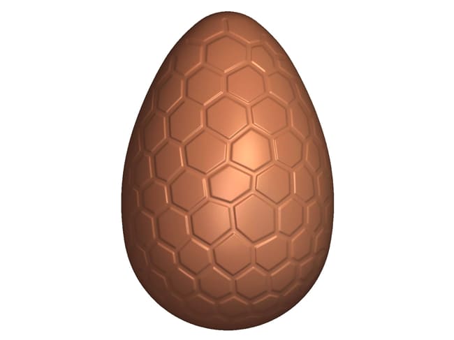 Chocolate Mould - Honeycomb egg