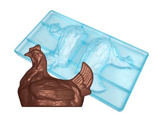 Rooster Chocolate Mould