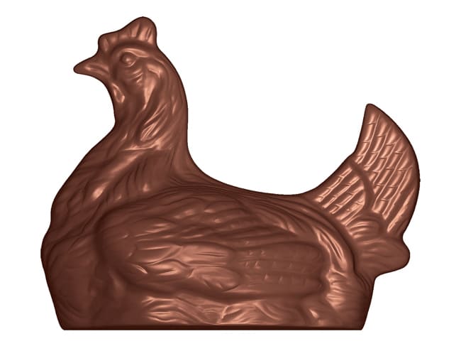 Rooster Chocolate Mould - 16,5 x 13,5cm