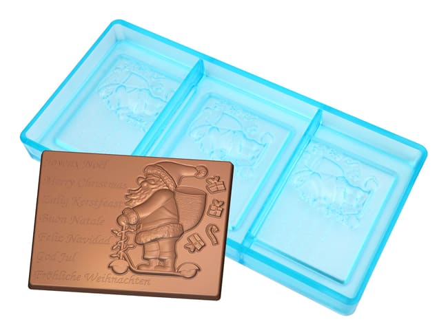 Chocolate Bar Mould - 'Merry Christmas'