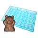 Chocolate Mould - teddy bear - Height 4.2 cm