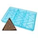 Chocolate Mould - Triangles with spiral design