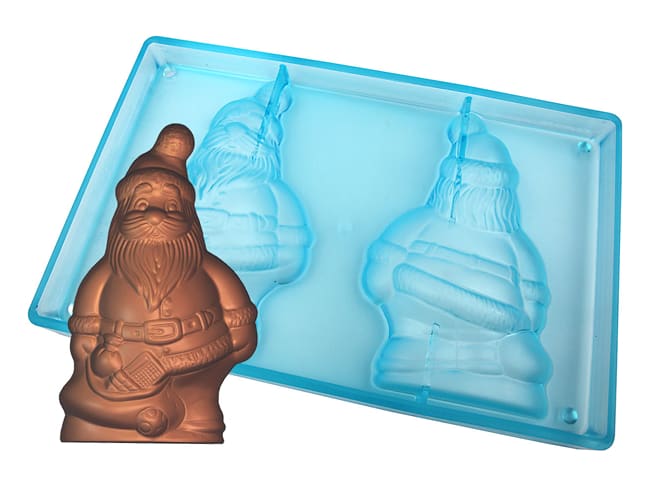 Chocolate Mould - Santa Claus + gifts