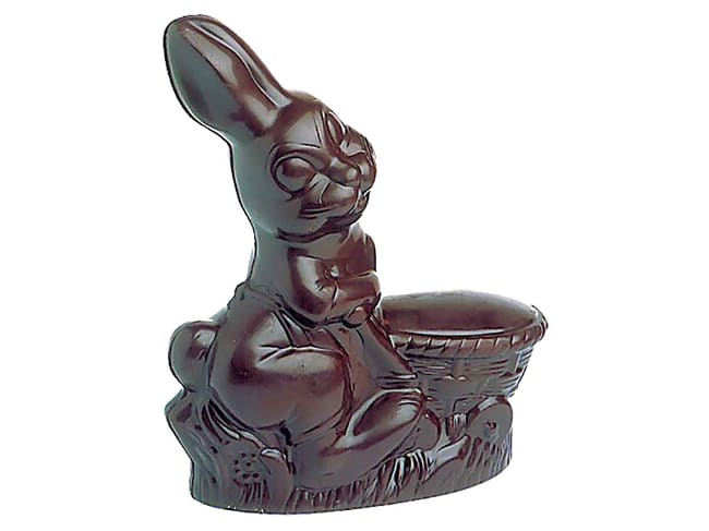 Chocolate Tritan Mould - Rabbit with Basket