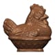 Double Chocolate Mould - Hen in basket