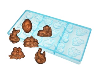 Tritan Mould - Various Easter Shapes (18 cavities)