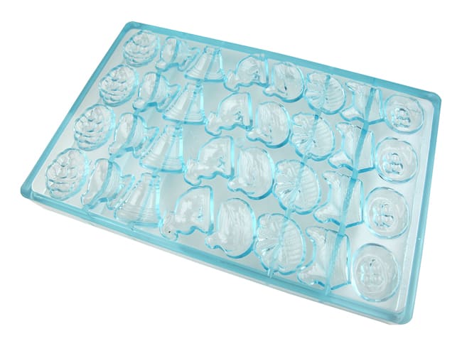 Tritan Mould - Various Easter Shapes (32 cavities) - 27,5 x 17,5cm