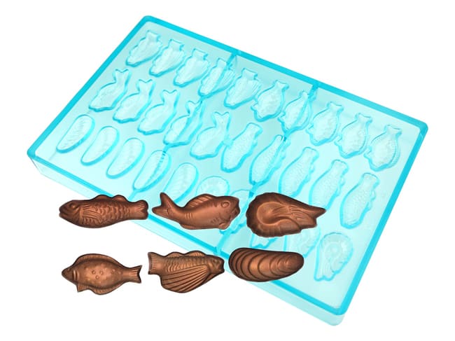 Chocolate Mould - 30 Easter fish shapes