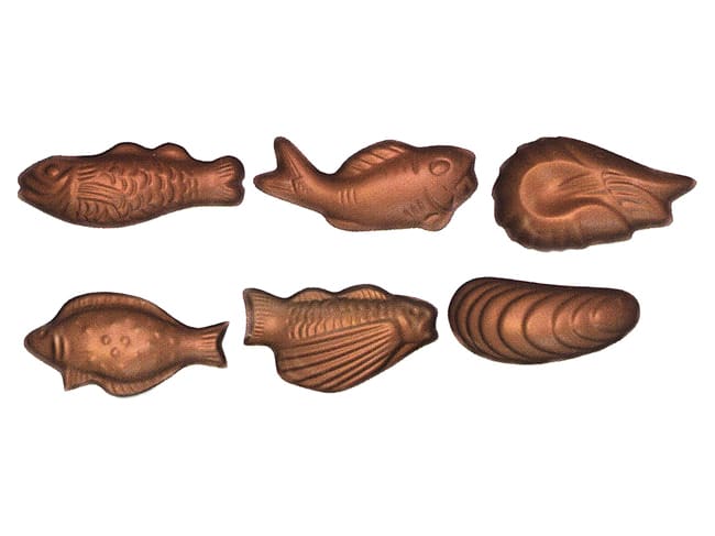 Chocolate Mould - 30 Easter fish shapes