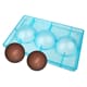 Half Sphere Chocolate Mould - 3 half sphere Ø 8 cm - 27,5 x 17,5cm