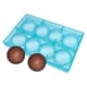 Half Sphere Chocolate Mould - 8 half sphere Ø 6cm - 27,5 x 17,5cm