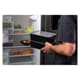 Black CartyBox storage box - with lid - 135 cl (x 25) - Carty