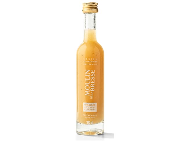 Pear and Vanilla Vinegar - 25cl - Moulin de la Bresse