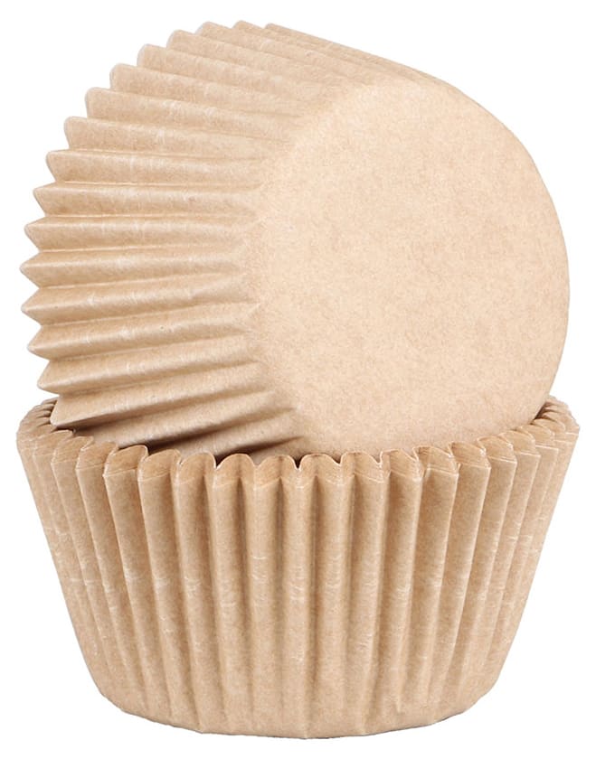 Cupcake Baking Cases (x 45) - Natural - Chevalier Diffusion - Meilleur ...