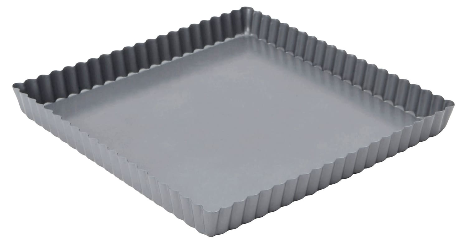 LooseBottom Square Fluted Tart Tin 23cm Dexam Meilleur du Chef