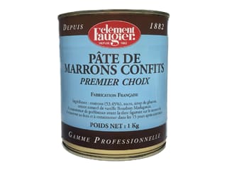 Candied Chestnut Paste with Vanilla