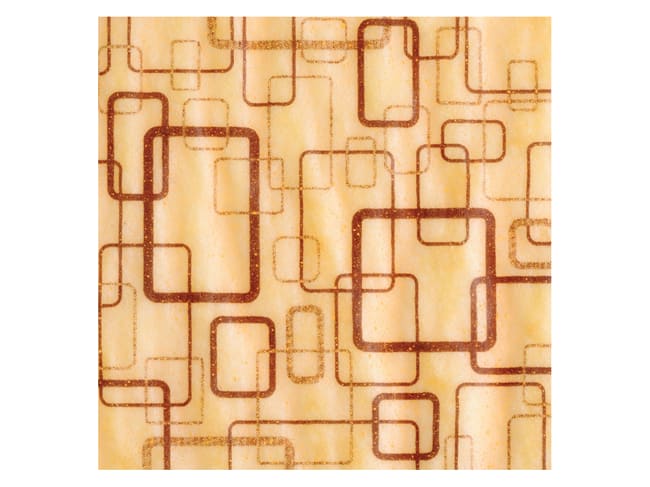 Biscuit transfer sheet - Links - Pack of 10 sheets (short date) - Décors et Créations