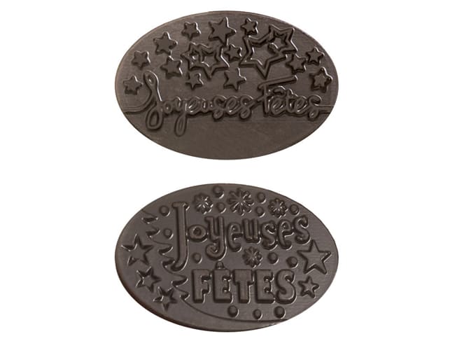 Thermoformed Mould - Oval medallions - Décors et Créations