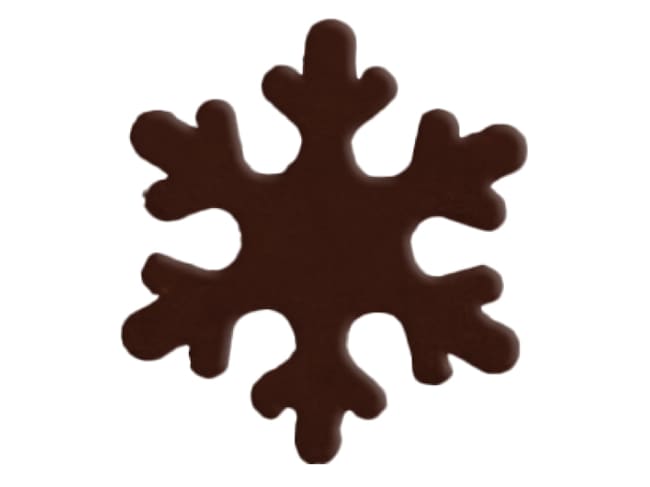 Thermoformed Mould - 32 snowflakes