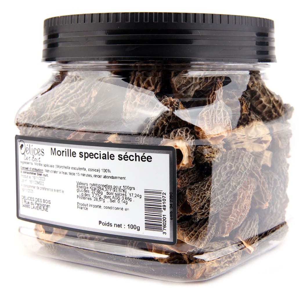 Dried Morel Mushrooms - Special - 100g - Délices des bois - Meilleur du