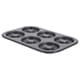 Savarins Tin - 6 cavities - 31,3 x 21,5 cm - De Buyer
