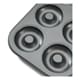 Savarins Tin - 6 cavities - 31,3 x 21,5 cm - De Buyer