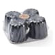 Non-Stick Canelé Moulds (x 4) - Ø 5.5cm - De Buyer