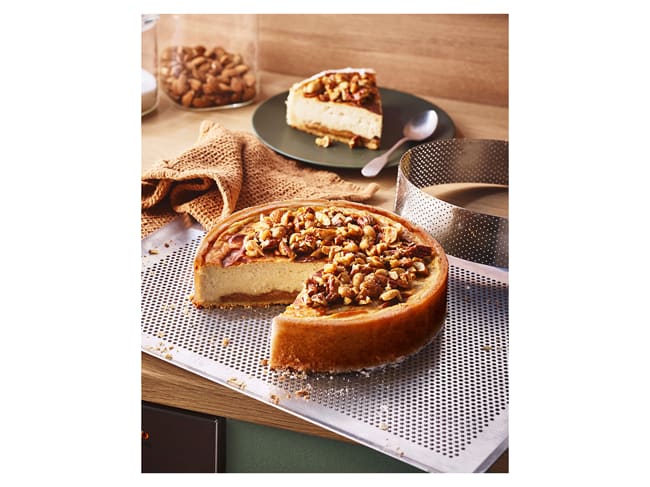 Perforated Pastry Flan Ring - Ø 20cm x H 4.5cm - De Buyer