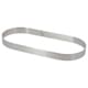 Perforated Stainless Steel Oval Ring - H 2cm - 30 x 11cm - De Buyer