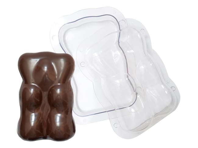 Chocolate Mould - 3D Bear - 16 x 10,7cm