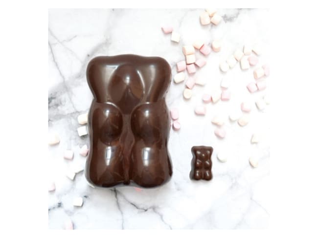 Chocolate Mould - 3D Bear - 16 x 10,7cm