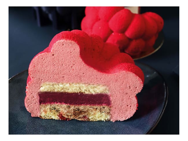 XL Raspberry Silicone Mould - Ø 12cm - Déco Relief