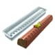 Thermoformed Yule Log Mould (x 12) - Piano - 50 x 7cm