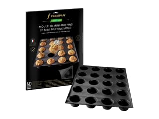 Silicone Mould 20 Mini Muffins