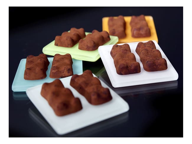 Non-Stick Silicone Mould - 9 Bears - 40 x 30cm - Flexipan