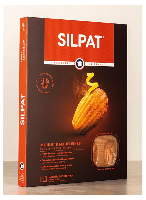 2 Pcs Madeleine Baking Moulds, Silicone Madeleine Moulds, Shell Cake