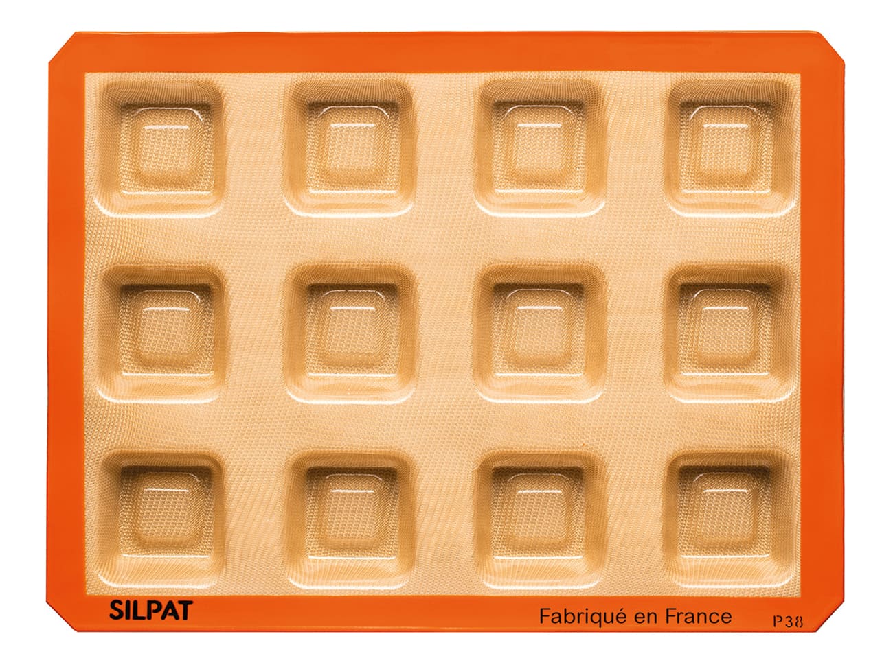 Silpat silicone Mould - Square savarins - 12 cavities - 40 x 30cm ...