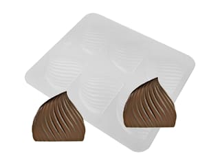 Yule Log Tip Chocolate Mould