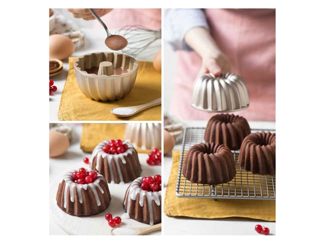 Mini Carol Bundt Cake Mould - Ø 10 x H 5cm - Decora