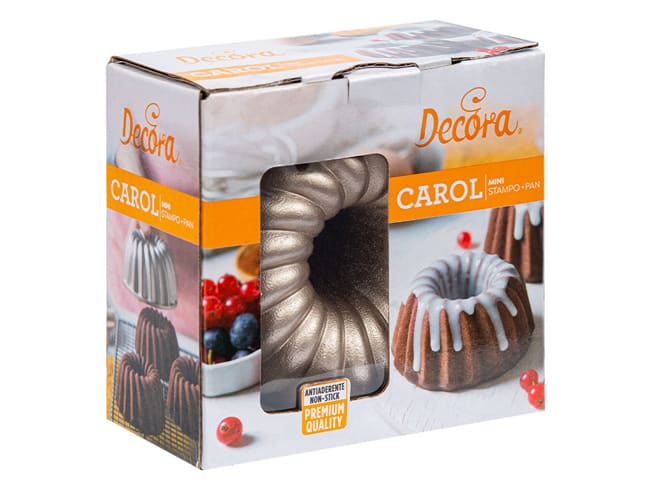 Mini Carol Bundt Cake Mould - Ø 10 x H 5cm - Decora