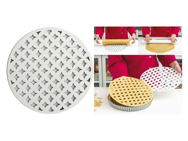 Lattice Crust Cutter, White, 30 cm